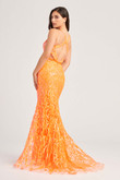 Open Back Trumpet Ellie Wilde Prom Dress EW35007