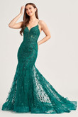 Emerald Sweetheart Ellie Wilde Prom Dress EW35010
