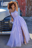 Lilac Scoop Ellie Wilde Dress EW35114