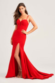 Red Ellie Wilde Prom Dress EW35214