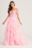 Pink Sweetheart Corset Ellie Wilde Dress EW35218