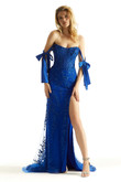 Royal Strapless Morilee 49018 Prom Dress