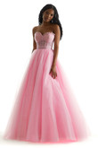 Pucker Up Pink/Bubble Sweetheart A-Line Morilee 49077 Prom Dress