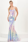 Sequin Tiffany Designs Prom Dress 16051