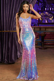 Sequin Ombre Tiffany Designs Prom Dress 16051