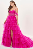 Magenta Tiffany Designs Dress 16067