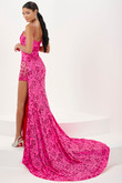 Hot Pink/Dark Pink Tiffany Designs Prom Dress 16068