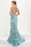 Aqua Tiffany Designs Prom Dress 16077