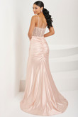 Champagne Tiffany Designs Prom Dress 16078