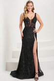 Black Tiffany Designs Prom Dress 16084