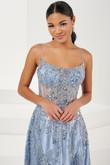 French Blue Tiffany Designs Prom Dress 16093