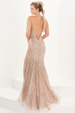 Champagne/Gold Tiffany Designs Prom Dress 16094