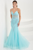 Aqua Tiffany Designs Prom Dress 16095