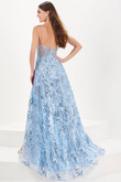 Light Blue Tiffany Designs Prom Dress 16097