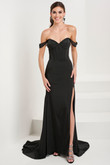 Black Tiffany Designs Prom Dress 16104
