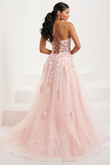 Blush Multi Tiffany Designs Prom Dress 16108