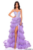 Lilac Petal Skirt Amarra Prom Dress 88745
