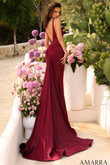 Wine Trumpet Amarra Prom Dress 88796