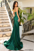 Emerald Silk Amarra Prom Dress 88868