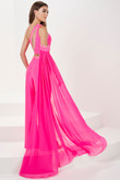 Hot Pink Two-Piece Panoply Prom Dress 14165