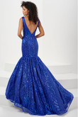 Royal Geometric Mermaid Panoply Prom Dress 14180