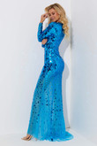 Ocean Blue Jasz Couture Prom Dress 7527