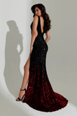 Black/Red Jasz Couture Prom Dress 7530