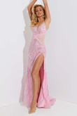Sheath Beaded Jasz Couture Prom Dress 7574