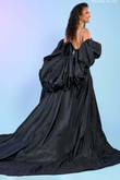 Black Fully Sequin Rachel Allan Prom Dress 70482