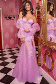 Pink Rachel Allan Prom Dress 70588