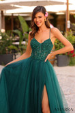 Emerald Corset Amarra Prom Dress 88733