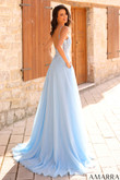 Light Blue Amarra Prom Dress 88834