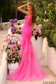 Fuchsia Amarra Prom Dress 88837