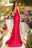 Dark Red Amarra Prom Dress 88843