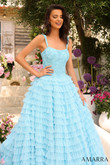 Light Blue Amarra Prom Dress 94026
