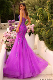 Magenta Amarra Prom Dress 88755