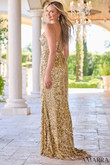 Gold Amarra Prom Dress 94278