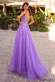 Dark Lilac Amarra Prom Dress 88749