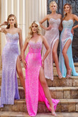 Portia and Scarlet Lilac, Hot Pink, White, and Blue