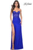 La Femme Prom Dress in Royal Blue