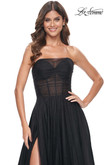 La Femme Prom Dress in Black