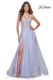 V-neck La Femme Prom Dress 32062