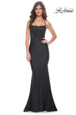 Black Corset La Femme Prom Dress 32064