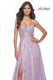 La Femme Prom Dress in Lavender