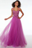 Alyce Paris Prom Dress in Neon Magenta 