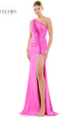 Colors Prom Dress in Hot Pink 