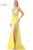 Colors Prom Dress in Yellow 