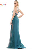 Colors Prom Dress in Deep Green 