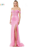 Colors Prom Dress in Pink 