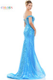 Colors Prom Dress in Turquoise 